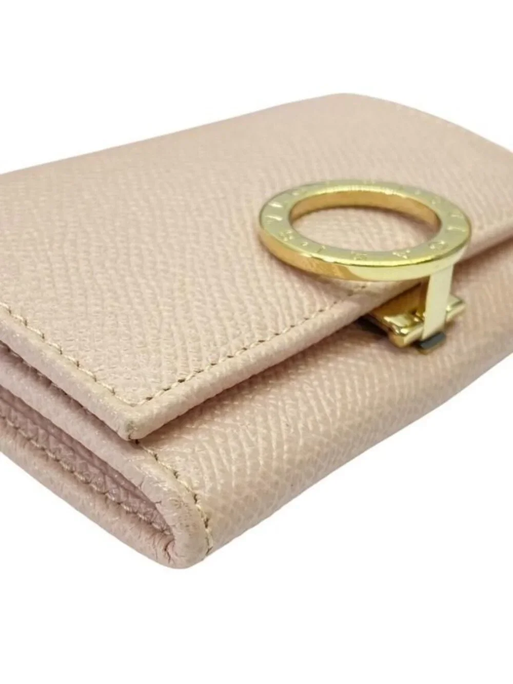 Bvlgari B.zero1 Coin Case Purse Compact Wallet Mini Logo Clip